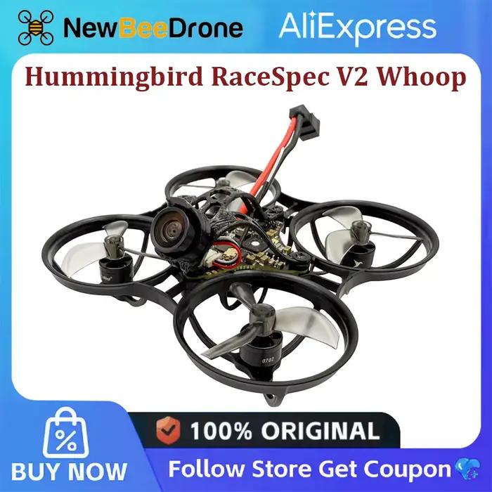 NewBeeDrone Hummingbird RaceSpec V2 Whoop Quadcopter BNF avec connecteur NX69 récepteur ELRS basé su