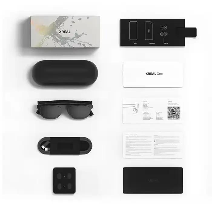 Lunettes intelligentes AR XREAL One, écran HD 477 pouces, 3DoF Space Hovering, lunettes 3D réelles p