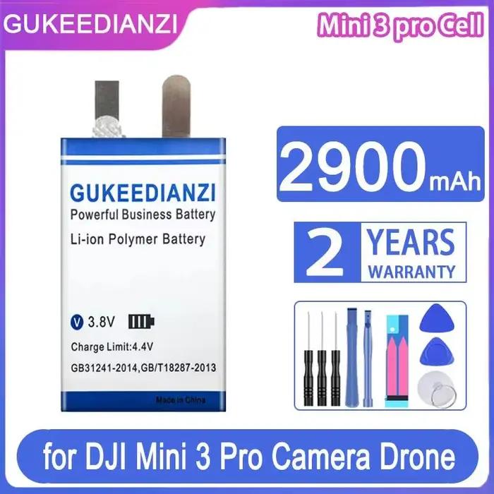Batterie de drone 723861 pour Dji Mini 3 Pro Cell Camera Drone, 2900mAh, performance longue durée, b