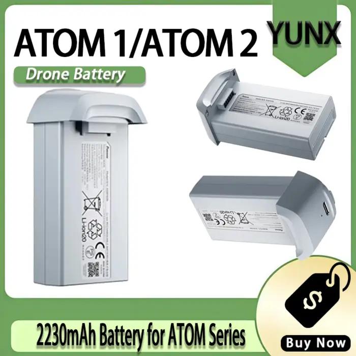 Batterie de drone Potensic ATOM 1 / ATOM 2, 2230mAh, 7.7V, Li-ion, batterie de vol intelligente, piè