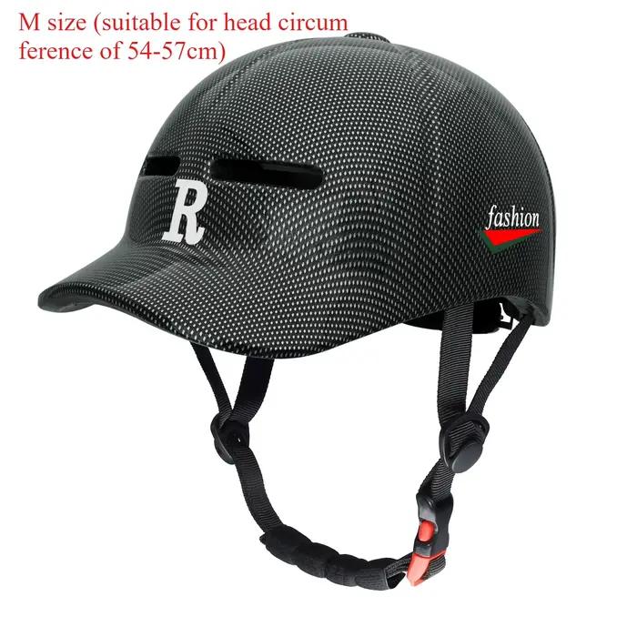Casquette une pièce pour vélo récréatif, casque quatre saisons, Skateboard, patinage à roulettes, ca