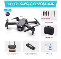 Drone E99 K3 Pro HD 4K avec caméra, mini-hélicoptère RC pliable avec mode maintien d'altitude, photo