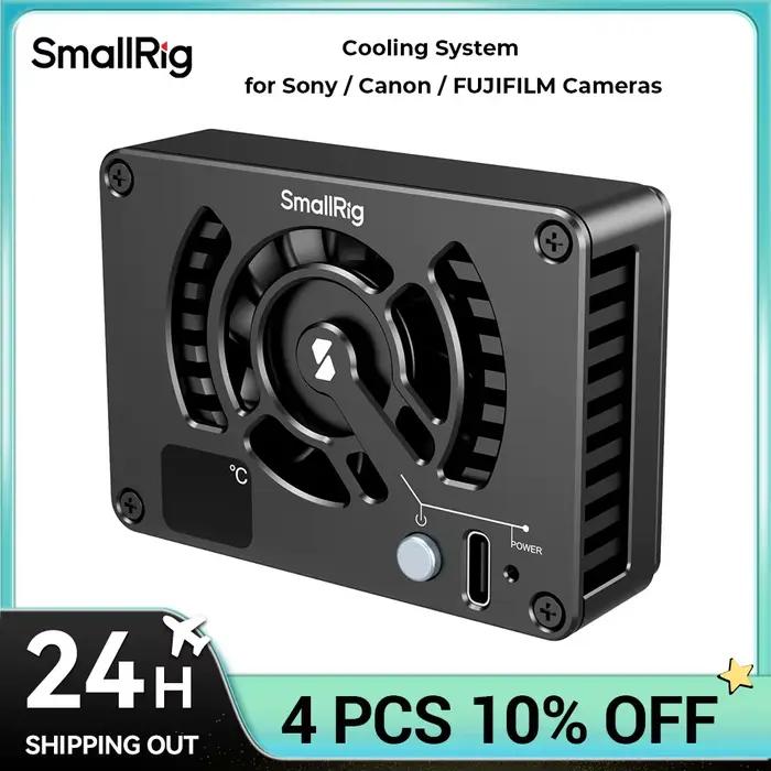 Le système de refroidissement SmallRig pour les appareils photo Sony / Canon / FUJIFILM peut être ut