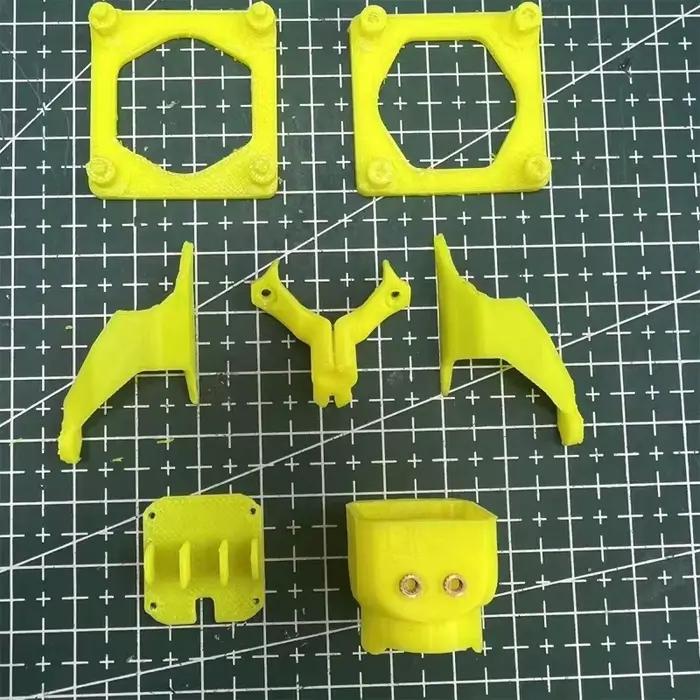 Kit de montage pour DJI O4 Lite Air Unit, 1 ensemble, installation non destructive, couvercle de fix