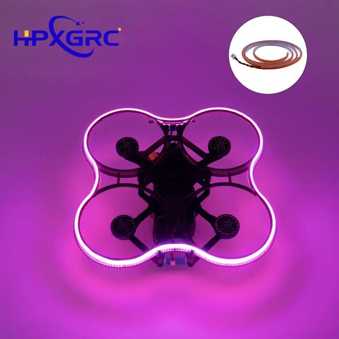 Bande LED HPXGRC FPV Drone DIY - Rouge/Vert/Rose/Bleu