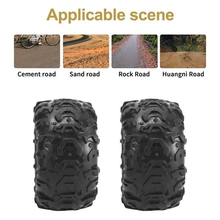 4PCS PX 9300-21 pneu en caoutchouc pneus de voiture de course RC 9300 & 9302 1/18 échelle sur jante de roue de route