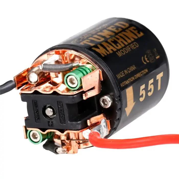 DSPOWER 540 moteur brossé étanche 13T 21T 35T 45T 55T 80T pour 1/10 RC voiture chenille axiale SCX10 90046 Traxxas TRX4 Redcat Gen8