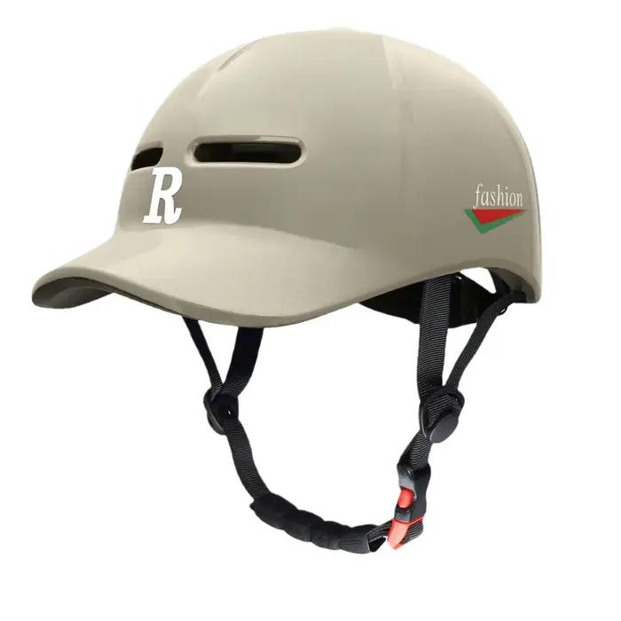 Casquette une pièce pour vélo récréatif, casque quatre saisons, Skateboard, patinage à roulettes, casquette de Baseball pour moto