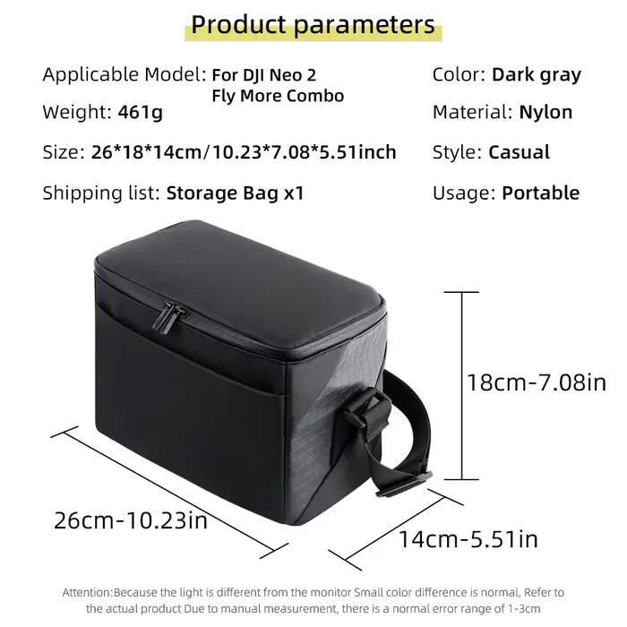 Sac de rangement pour accessoires DJI Neo 2 Fly More Combo
