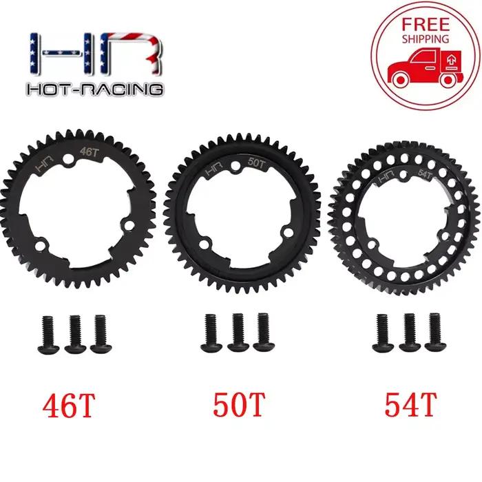 HR Hot Racing HD durci # Engrenage en acier 45 1Mod 46T 50T 54T