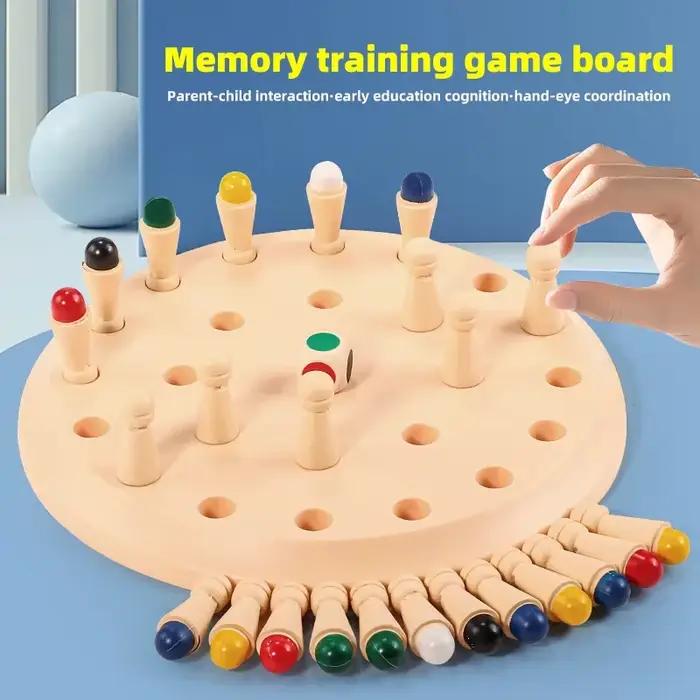 Jeu d'échecs mémoire, jouet éducatif précoce pour enfants, jeu de société de bureau parent-enfant pour garçons et filles, apprentissage en maternelle