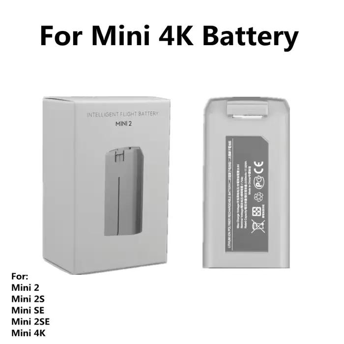 Batterie pour Mini 4K, capacité 2250 mAh