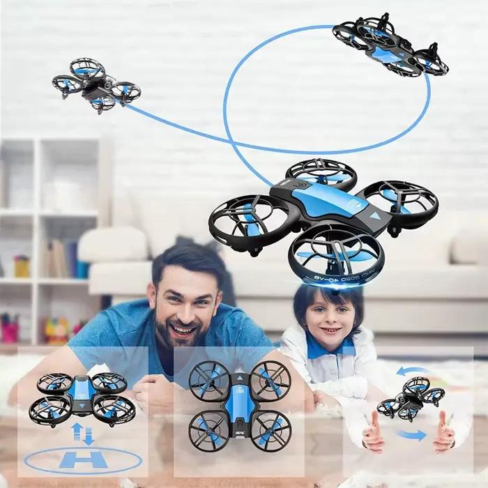 Drone 4DRC V8 WIFI FPV grand Angle HD 4K caméra hauteur tenir RC pliable quadrirotor hélicoptère cadeau jouets