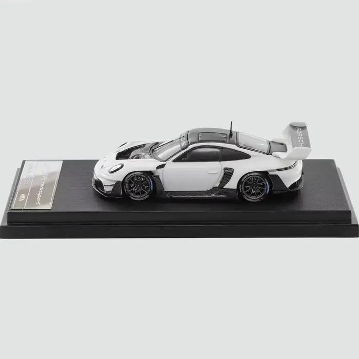 Modèle de voiture de sport en alliage HKM 164, aile arrière large de course GT3