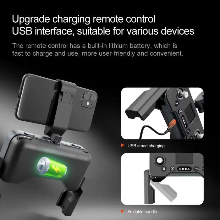 Drone GPS Lenovo V168 8K Professionnel Double Caméra 5G WiFi Pliable RC Quadricoptère Moteur Brushless Évitement d'Obstacles Jouet Cadeau Occasions Spéciales