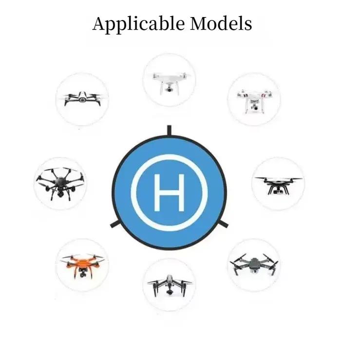 Tapis d'atterrissage 55cm pour Drone RC quadrirotor pour DJI MAVIC 3/Mini 2