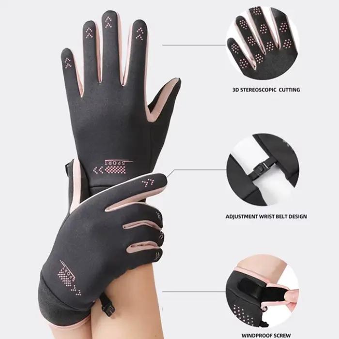 Gants de moto, équipement de protection, gants de course antidérapants, imperméables, coupe-vent, compatibles avec les écrans tactiles, gants chauds d'hiver à doigts entiers
