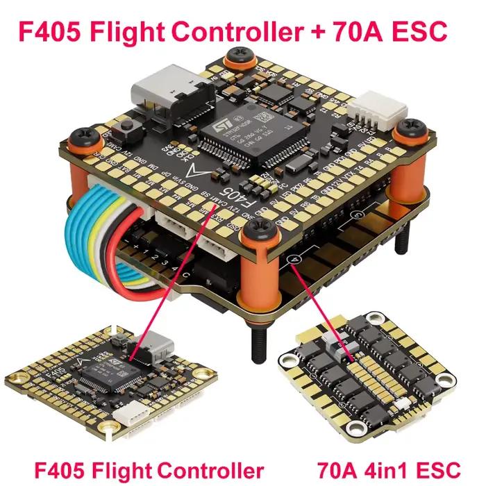 Module de contrôle professionnel haute performance pour drone FPV freestyle modèle nouveau 30x30mm métal avec gyroscope pour avions et jouets télécommandés occasions spéciales