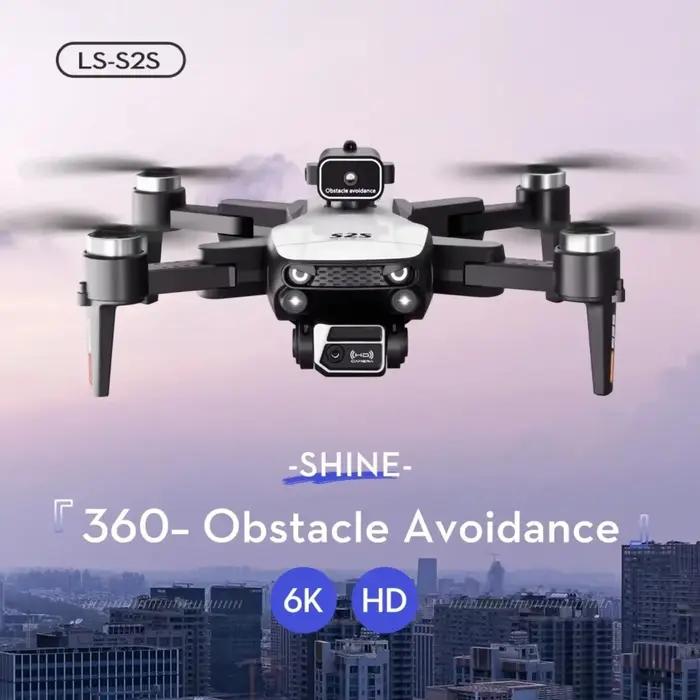 2025 nouveau Drone S2S 8K professionnel HD double caméra sans brosse évitement d'obstacles photographie aérienne pliable quadrirotor jouets cadeaux
