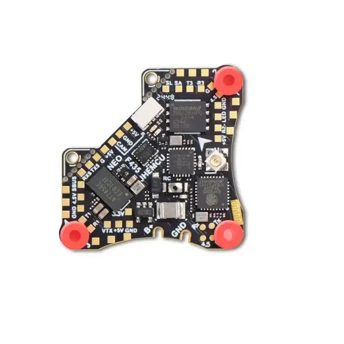 Contrôleur de vol JHEMCU F435 NEO 1S AIO 4-en-1 avec ESC 5A Dshot300 Type-C intégré ELRS 2.4G pour micro-drone Whoop