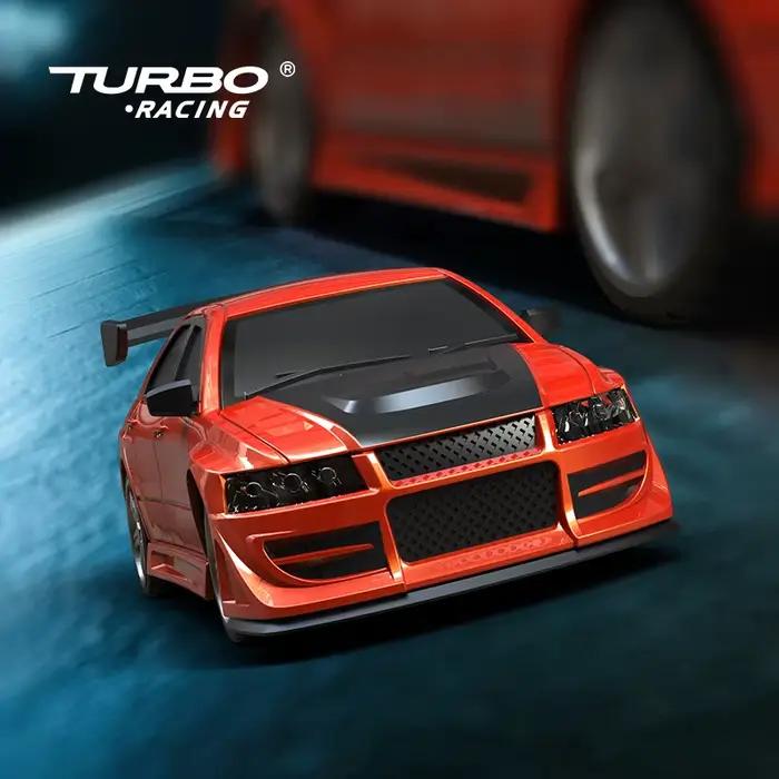 Turbo Racing 1:76 C76 RC voiture entièrement proportionnelle sans jouets électroniques à distance pour enfants et adultes