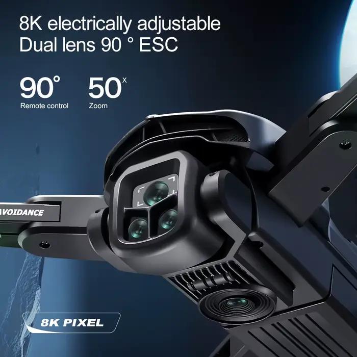 Drone Lenovo V188 MAX 8K 5G Brushless Anti-chute à Quatre Axes Longue Portée avec Évitement d'Obstacles Pliable Quadricoptère RC GPS