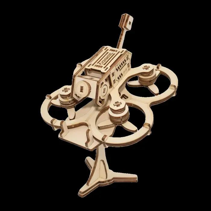 Cadre de Drone FPV en Bois Puzzle 3D