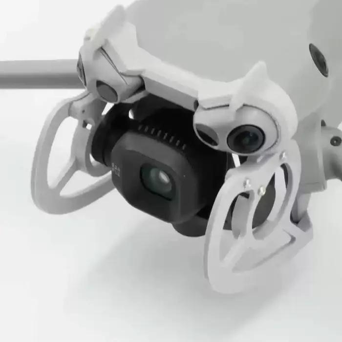 Barre de protection anti-collision pour DJI Mini 5 Pro en plastique ou fibre de carbone avec lentille de protection pour photos et vidéos de haute qualité