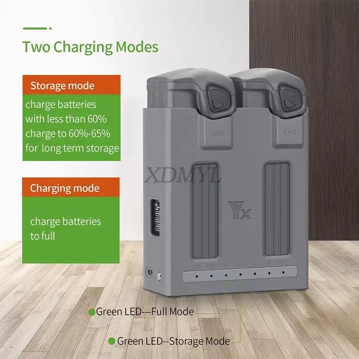 Hub de chargeur double canal pour DJI Mavic 4 Pro