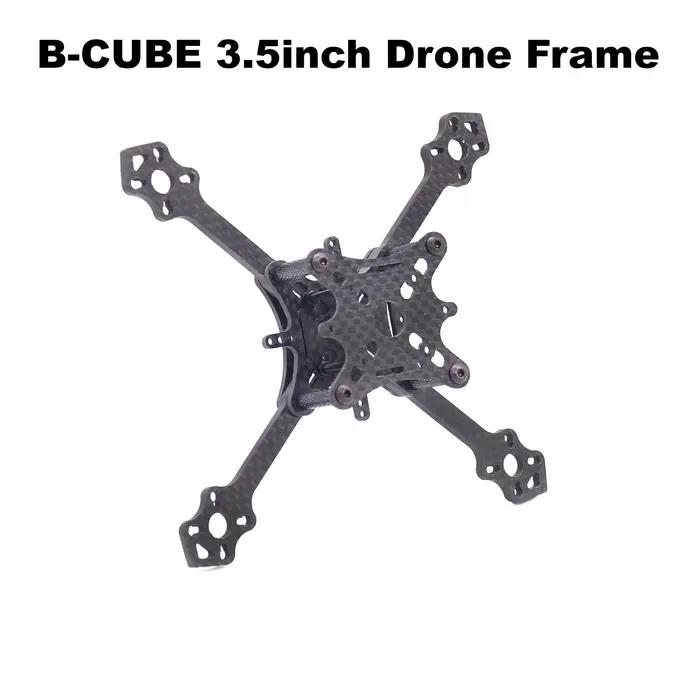B-CUBE 3.5 pouces FPVDrone cadre Kit Fiber de carbone course Drone quadrirotor Freestyle INAV Beatflight F722Ardupilot PX4Flight Control