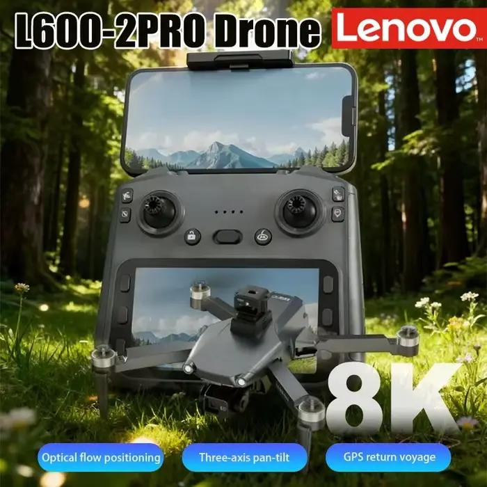 Drone GPS Professionnel Lenovo L600-2 MAX avec Double Caméra 8K