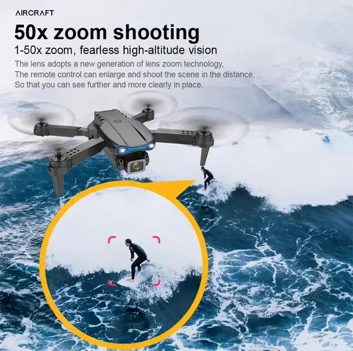 Drone E99Pro HD 4K avec double WiFi FPV