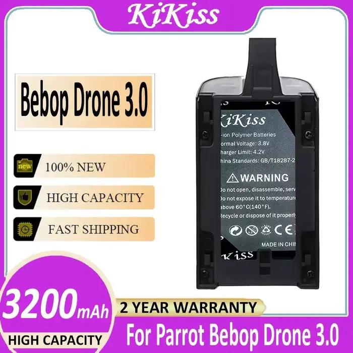 Batterie de remplacement premium légère de 3200 mAh pour drone Parrot Bebop 3.0