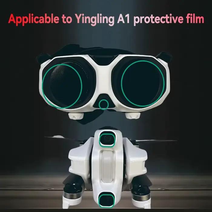 Nano Film de protection pour lentille de capteur Radar pour Drone Insta360 Antigravity A1 lunettes de vol Vision accessoire de film souple anti-poussière protection ultrathin pour photos de haute qualité occasions spéciales