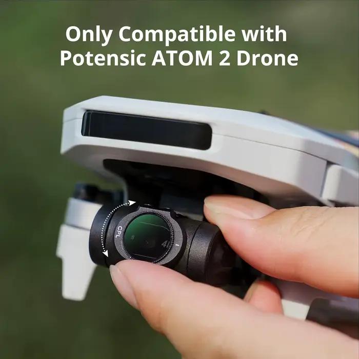 Polariseur CPL Original Potensic pour Drone Caméra ATOM 2 Seulement (Ne convient pas aux