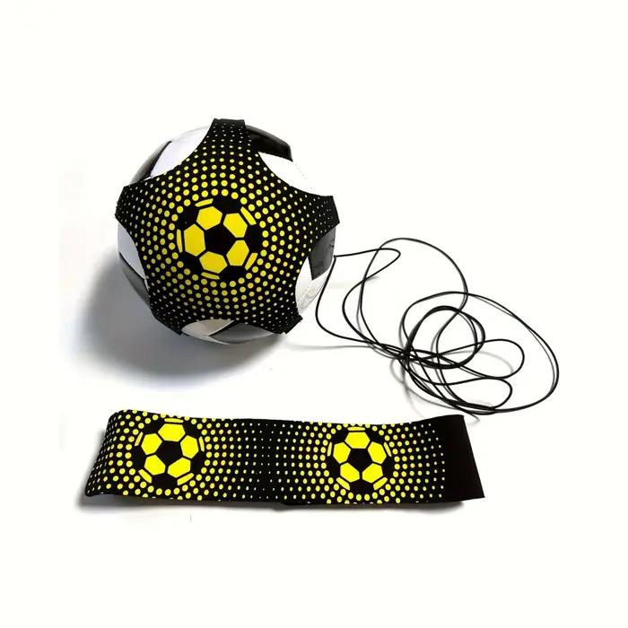 1 ensemble de sangles d'entraînement au dribble pour le football, sangles de pratique de rebond, équipement d'entraînement au dribble pour le football, outils d'entraînement adaptés aux débutants