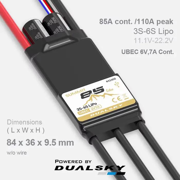 DUALSKY SUMMIT 85/130LITE 85A/130A  3S-6S