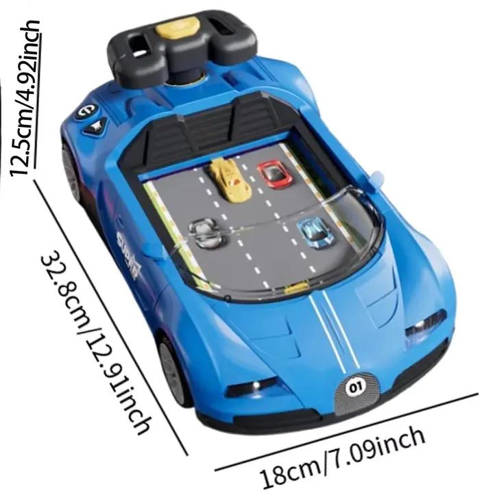 Jeu de simulation de conduite pour enfants, course d'aventure, voiture de sport, jouet interactif éducatif, parcours d'obstacles, jouets pour garçons, cadeau