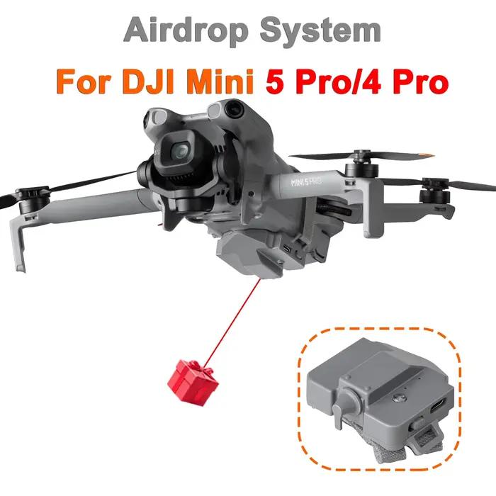 Système de largage aérien pour drone DJI Mini 5 Pro/Mini 4 Pro