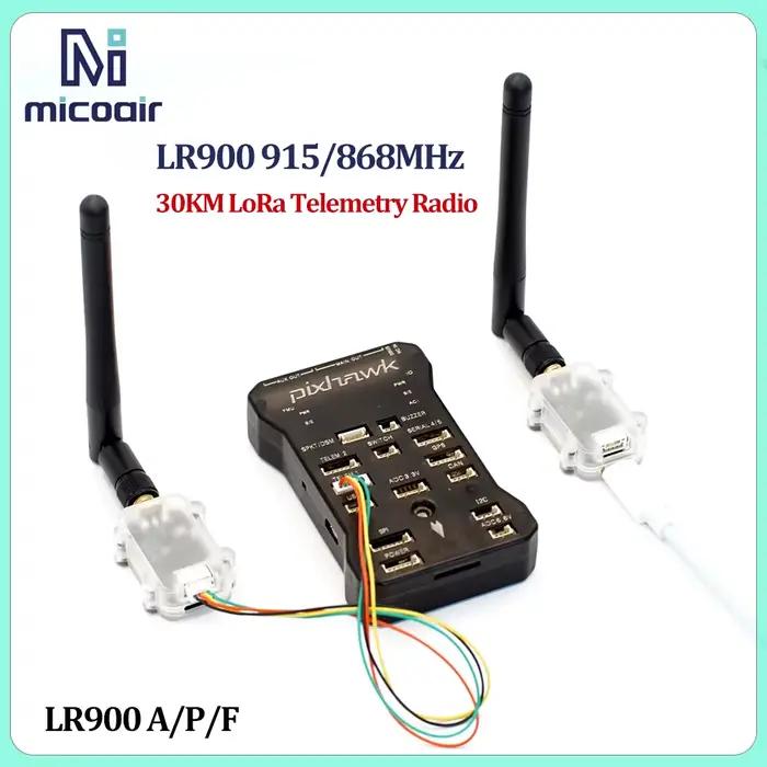 LR900 A/P/F 915MHz 868MHz 30KM Long Range LoRa Radio Telemetry Module for For Pixhawk/Ardupilot/PX4 FPV RC Drone Parts