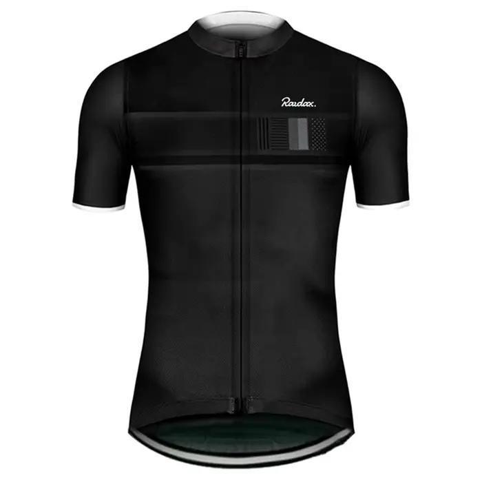 Hommes Maillot de cyclisme 2025 classique noir cyclisme course hauts à manches courtes cycliste vêtements chemise Maillot été vélo vêtements de vélo
