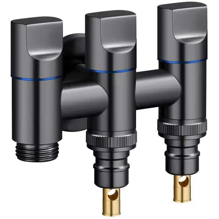 Valve d'angle à 3 voies, technologie avancée pour un contrôle Stable du débit d'eau avec la vanne de dérivation multifonctionnelle à trois voies
