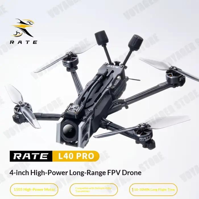 Drone FPV L40Pro 4 pouces DC ELRS 2.4G longue portée avec moteur haute puissance