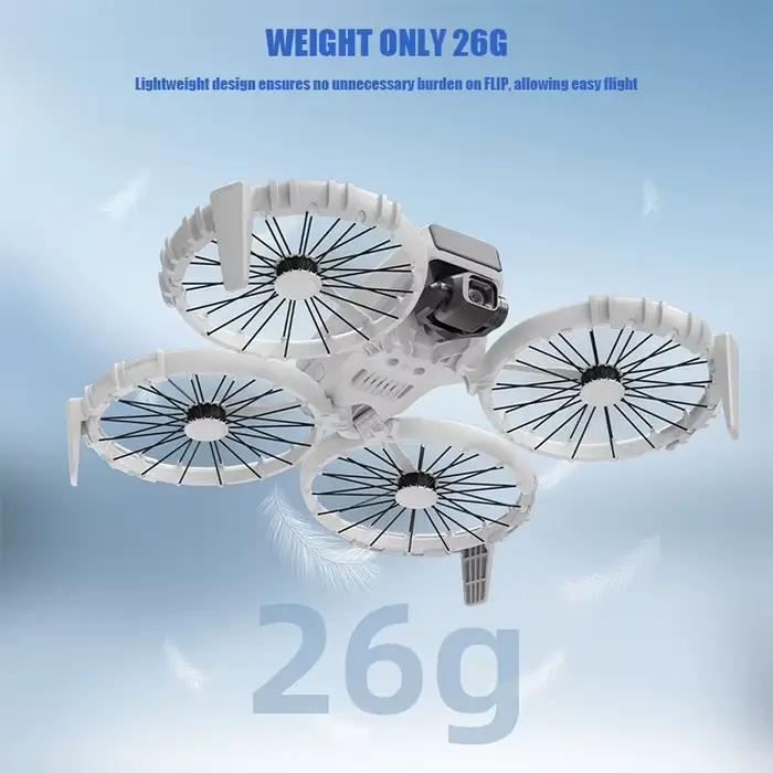 VOLODYMYR train d'atterrissage pour Drone DJI Flip garde d'hélice jambes rehaussantes capuchon d'objectif de caméra
