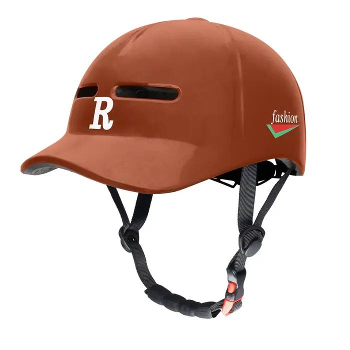 Casquette une pièce pour vélo récréatif, casque quatre saisons, Skateboard, patinage à roulettes, casquette de Baseball pour moto