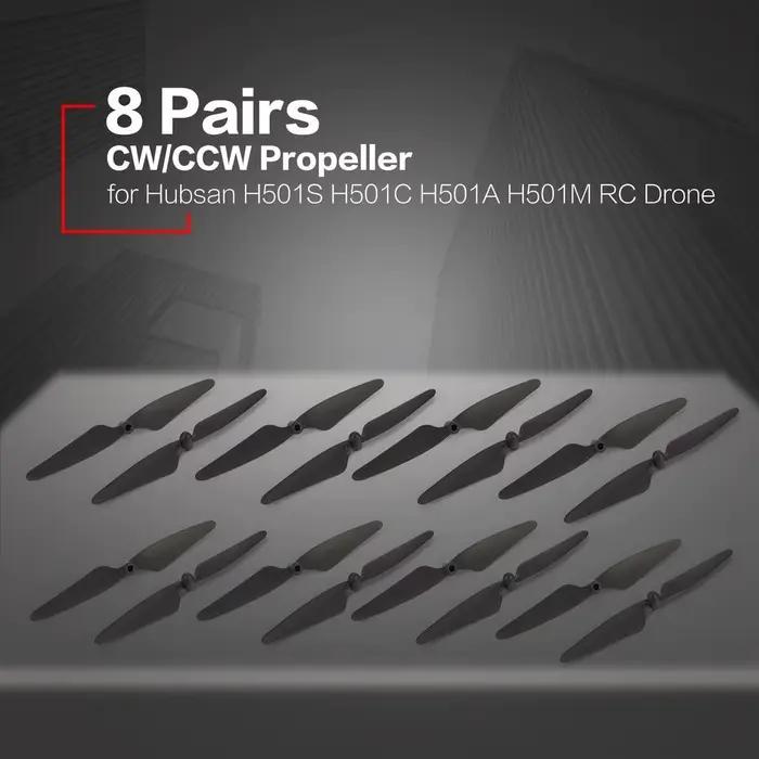 Lame d'hélice CW/CCW pour importateur quadrirotor Hubsan H501S H50/s H50l'autorisation H501M 501
