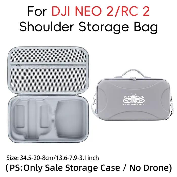 Pour DJI Neo2 RC-2 : Étui de rangement tout-en-un avec bandoulière