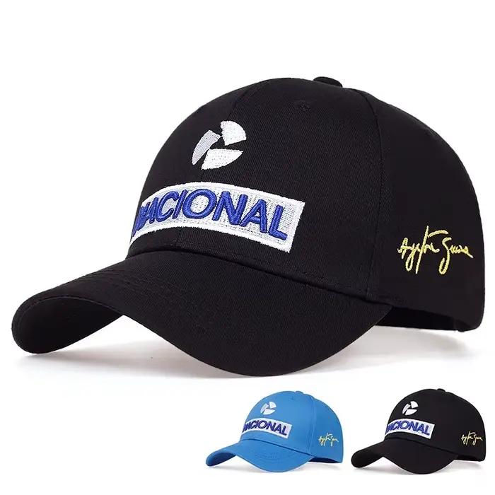 Casquette de baseball brodée avec la lettre « Racing Driver » pour hommes et femmes, pour toutes les saisons, protection solaire extérieure, casquettes de baseball d'équipe
