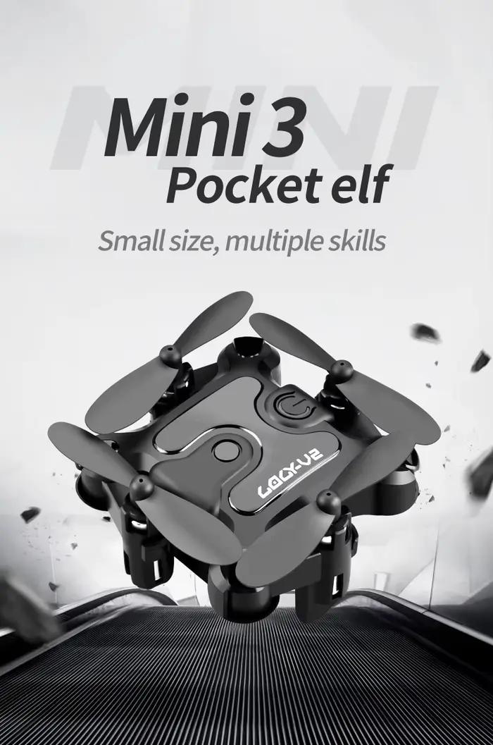 Drone aérien professionnel HD avec GPS