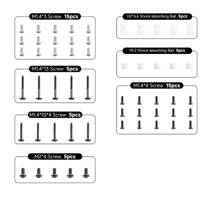 BETAFPV – Pack de vis pour Drone Pavo20